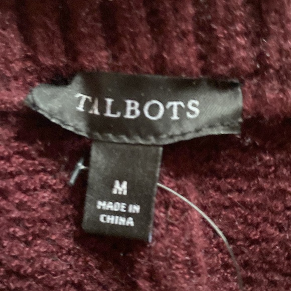 Talbots zip up sweater - Picture 3 of 5